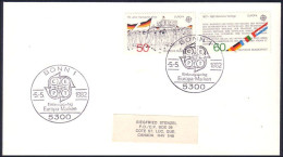 Allemagne Traite Rome Treaty Europa FDC Cover To Canada ( A91 833) - Buste