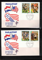 Paraguay 1994 World Football Cup USA FDC - 1994 – Estados Unidos