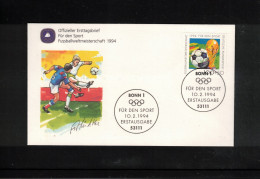Germany 1994 World Football Cup USA  FDC - 1994 – Estados Unidos