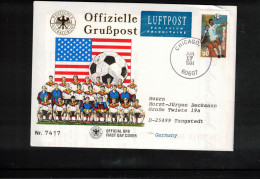 USA 1994 World Football Cup USA Interesting Cover - 1994 – Estados Unidos