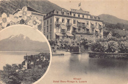 Suisse - Weggis (LU) Hotel Beau-Rivage - Ed. Orell Füssli  - Weggis