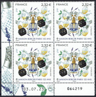 FRANCE 2023 - MAISON BERGER PARIS 125 ANS - Bloc De 4 Coin Daté  - YT 5709 Neuf ** - 2020-…