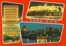 *CPM - ITALIE - LATIUM - ROME - E-U-R - Multivues - Viste Panoramiche, Panorama