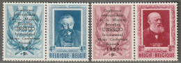 BELGIQUE - N°PR119/20 * (1953) UNESCO - Privées & Locales [PR & LO]