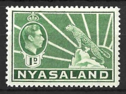NYASALAND....KING GEROGE VI..(1936-52..).." 1938.."......1d.......SG131b............MNH. - Nyassaland (1907-1953)