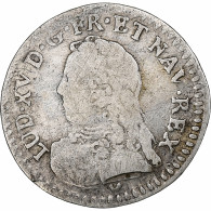 France, Louis XV, 1/20 Ecu Aux Branches D'olivier, 1727, Strasbourg, Argent, TB - 1715-1774 Louis  XV The Well-Beloved