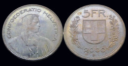 Switserland 5 Frank 2000B - 5 Francs