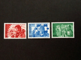 SCHWEIZ BIT MI-NR. 105-107 POSTFRISCH(MINT) MENSCH UND ARBEIT (I) 1975 - ILO