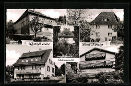 AK Bad König /Odenwald, Blick Auf D. Häuser Appel, Schum Und Waldeck  - Waldeck