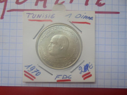 +++QUALITE+++TUNISIE 1 DINAR 1970 ARGENT+++ (A.1) - Tunisia