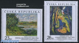 Czech Republic 2008 Paintings 2v, Mint NH, Art - Modern Art (1850-present) - Paintings - Altri & Non Classificati