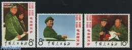 China People’s Republic 1967 Mao Tse Tung 3v, Mint NH - Neufs