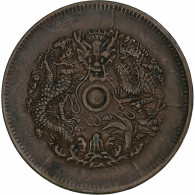 Chine, Guangxu, 10 Cash, 1903-1906, Cuivre, TTB, KM:49 - China