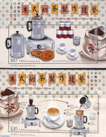 Hong Kong 2023 Tea Making 2 S/s, Mint NH, Health - Food & Drink - Unused Stamps