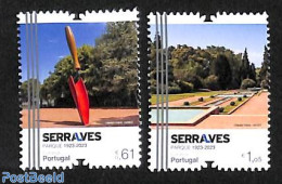 Portugal 2023 Serralves 2v, Mint NH, Nature - Gardens - Art - Sculpture - Neufs