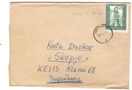 Poland Warsaw Letter Via Yugoslavia 1961 - Lettres & Documents