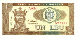 6 Billets De Moldavie - Moldavië