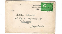 Poland Letter Via Yugoslavia ,stamps: Olympic Games - Lettres & Documents