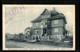AK Welzheim, Wohngebäude Von Albert Joos, Schorndorferstr. 449  - Schorndorf
