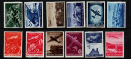 Bulgaria Cat 371-82 1940 Airplanes And Landscapes , Mint Hinged - Andere & Zonder Classificatie