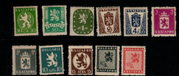 Bulgaria Cat 476-86 1945 Coat Of Arms , Mint Hinged - Andere & Zonder Classificatie
