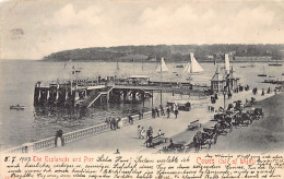 England - COWES The Esplanade And Pier - Cowes