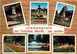 39 - Champagnole - Ses Fontaines Fleuries - Ses Jardins - Multivues - Fleurs - CPM - Voir Scans Recto-Verso - Champagnole
