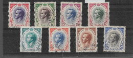 MONACO  421/426A     OBLITERES - Used Stamps