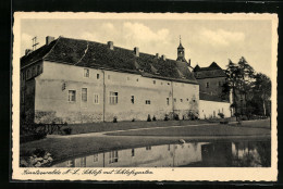 AK Finsterwalde, Schloss Mit Schlossgarten  - Finsterwalde