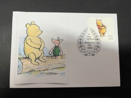 13-6-2024 (49 A) Australia Post - Winnie The Pooh Special Cover (stamp Release On 21 May 2024) - Storia Postale