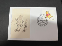 13-6-2024 (49 A) Australia Post - Winnie The Pooh Special Cover (stamp Release On 21 May 2024) & Friend - Storia Postale