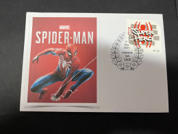 13-6-2024 (49 A) Australia Post - SPIDER-MAN Special Cover (stamp Release On 21st May 2024) New York - Storia Postale