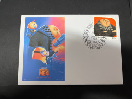 13-6-2024 (49 A) Australia Post - Despicable Me4 Special Cover (stamp To Be Released On 18 June 2024) - Storia Postale