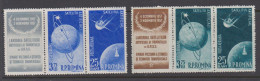 Roumanie 1976 PA  69-72 ** Avec Vignette  Satellites Artificiels  - Nuevos