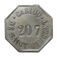 [NC] Casinò De SAINT VINCENT (AOSTA) - CHIP / FICHE / TOKEN VALORE 100 - CuNi (nc8557) - Casino