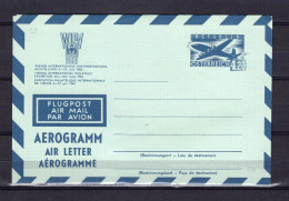 Austria Aerogramme Stationery 4.20S Year 1965 WIPA Mint Condition - Covers