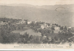 06 // CHATEAUNEUF CONTES   Vue Générale   Edit Dalbera - Contes