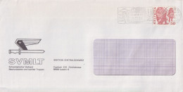 Motiv Brief  "Schweiz.Verband Mech. Und Leichter Truppen SVMLT, Luzern"         1985 - Lettres & Documents
