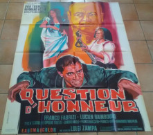 AFFICHE CINEMA FILM QUESTION D'HONNEUR LUIGI ZAMPA TOGNAZZI BLIER 1966 TBE BELINSKY ITALIE - Affiches & Posters