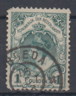 Netherlands Mi#63II 1898 USED - Oblitérés