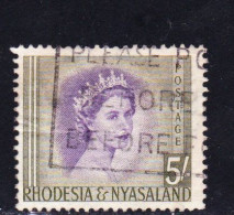 STAMPS-1954-RHODESIA&NYASALAND-USED-SEE-SCAN - Rhodésie & Nyasaland (1954-1963)