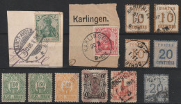 Alasace-Lorraine - Lot Oblitérés - Used Stamps