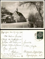 Ansichtskarte Göppingen Strassen Partie Mit Sauerbrunnen 1940 - Goeppingen