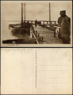 Ansichtskarte Wunstorf Steinhuder Meer, Bootssteg - Fischer 1914 - Wunstorf