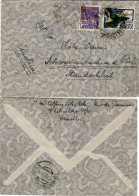 BRAZIL 1937  AIRMAIL LETTER SENT FROM RIO DR JANEIRO TO SCHWARZENBACH - Covers & Documents