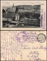 CPA Cirey-sur-Vezouze Stadt Und Bahnhof 1915  Gel. Feldpoststempel - Cirey Sur Vezouze