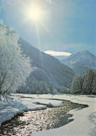 AUTRICHE - Stubai Valley - La Féerie De L'hiver Dans Les Montagnes - Rayon De Soleil - Glace - Forêt - Carte Postale - Neustift Im Stubaital