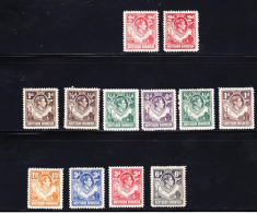 STAMPS-1938-NORTHERN-RHODESIA-UNUSED-MH*-SEE-SCAN - Rhodésie Du Nord (...-1963)