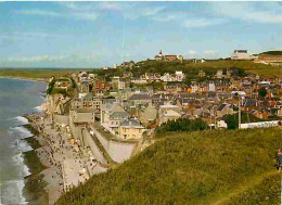 80 - Ault - Onival - La Plage Et Vue Générale - CPM - Voir Scans Recto-Verso - La Mothe Achard