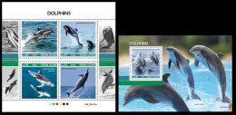 Sierra Leone 2023 Dolphins. (410) OFFICIAL ISSUE - Dolphins
